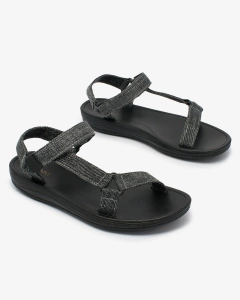 Royalfashion Graphite Damen-Sport-Sandalen Beterika