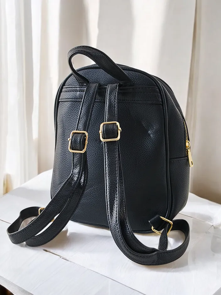 Royalfashion Kleiner Damen-Ökoleder-Rucksack