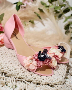 Royalfashion Gummiballerinas mit Blume Koddies