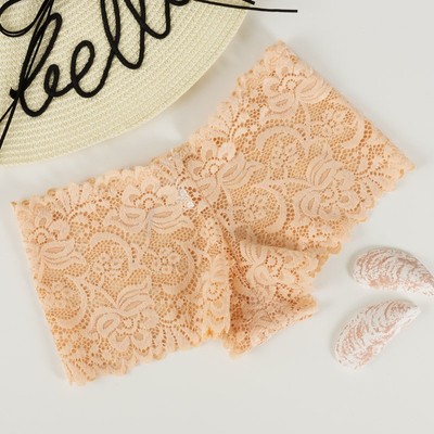 Beige Spitzenhöschen für Damen - Unterwäsche