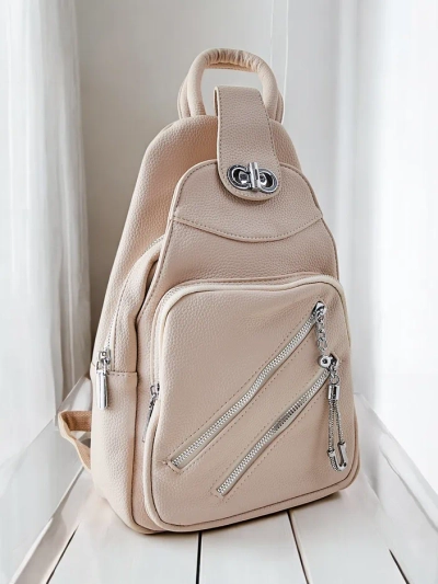 Royalfashion Kleiner Damen-Rucksack aus Eco-Leder