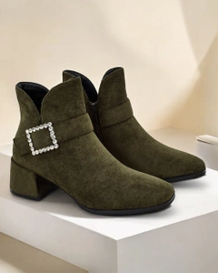 Damen Stiefeletten von Royalfashion mit niedrigem Absatz Vetti