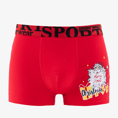 Rote Boxershorts für Herren - Unterwäsche