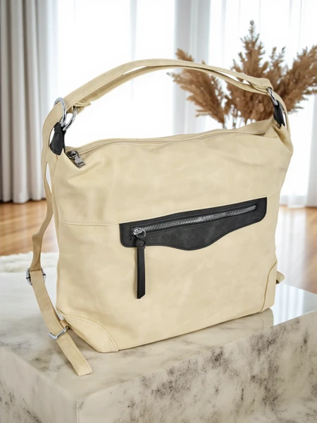 Royalfashion Große Damenhandtasche Öko-Leder Shopper Elara Monroe