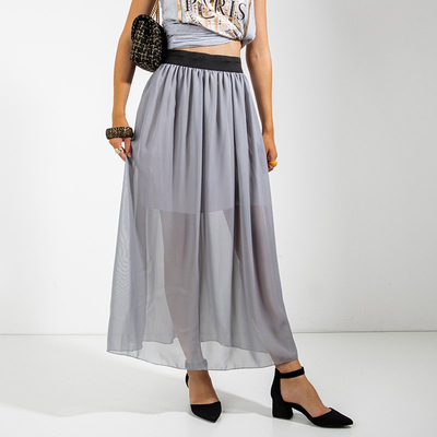 Сіра жіноча спідниця