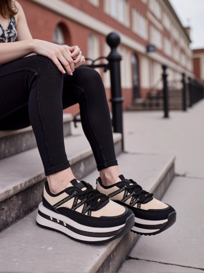 Royalfashion Damen Sportplattform-Sneaker Reviger