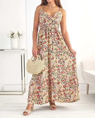 Royalfashion Damen Midikleid aus Baumwolle