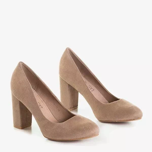 OUTLET Beige Pumps am Amelle-Posten - Schuhe