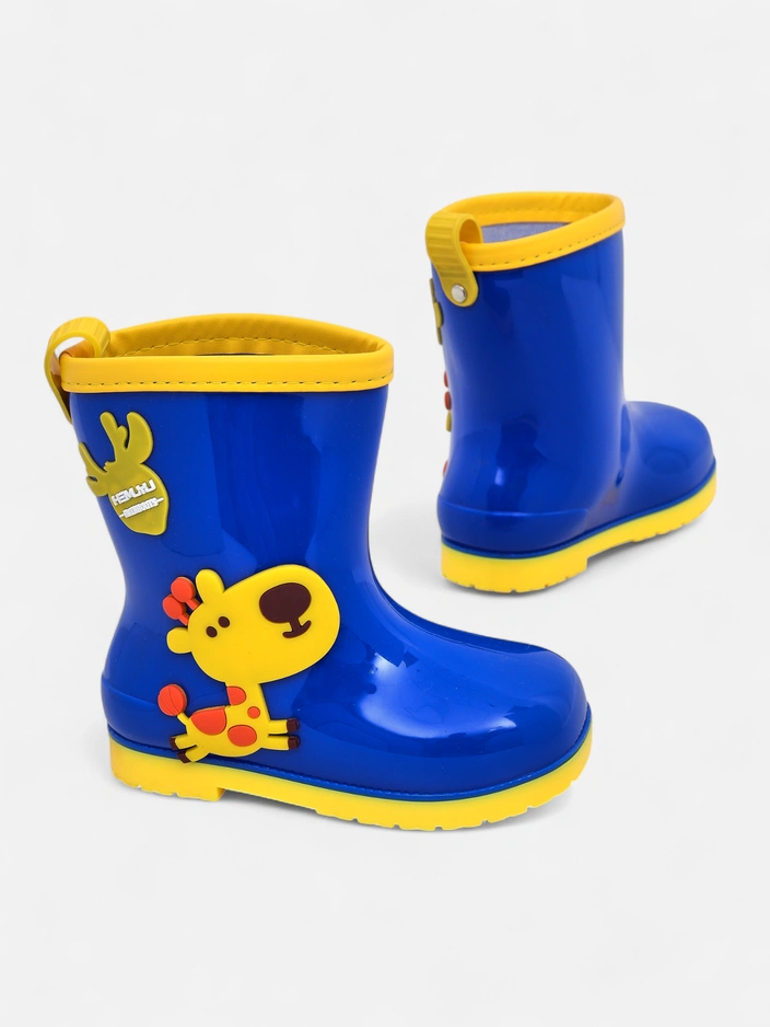 Royalfashion Kinder Gummistiefel mit Good Time Patches