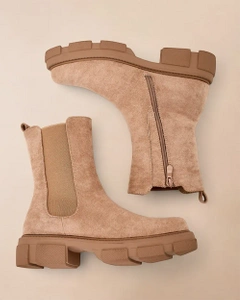 Royalfashion Frauen Ecoseude-Booties Posinos