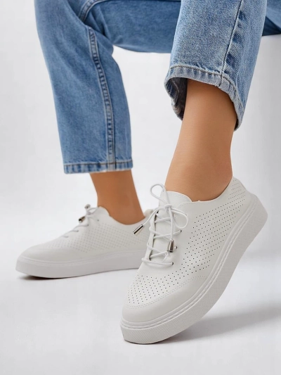 Royalfashion Damen durchlässige Schnürsportchuhe Vaned