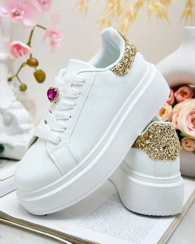 Royalfashion Damen sportliche Plateau-Sneakers Cinkci