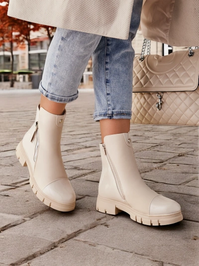 Royalfashion Klassische Damen-Stiefeletten wie Chelsea Boots Urbanis