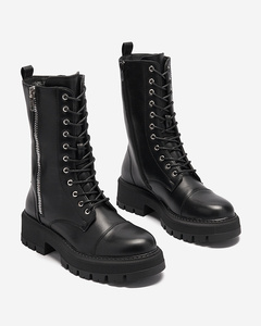 Schwarze Damen-Arbeitsstiefel Serisis- Footwear