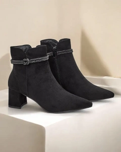 Royalfashion Damen-Stiefeletten auf einem Pfosten Emiru