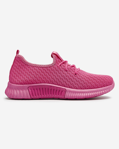 Fuchsia Sportschuhe für Damen aus Stoff Vobbu- Footwear