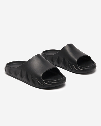 Klassische schwarze Gummihausschuhe für Damen Derika - Footwear