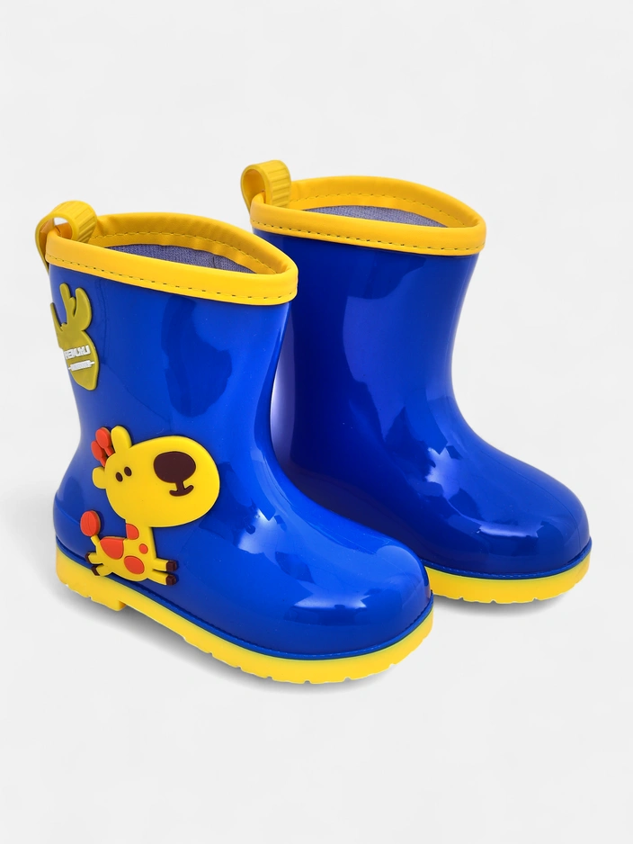 Royalfashion Kinder Gummistiefel mit Good Time Patches