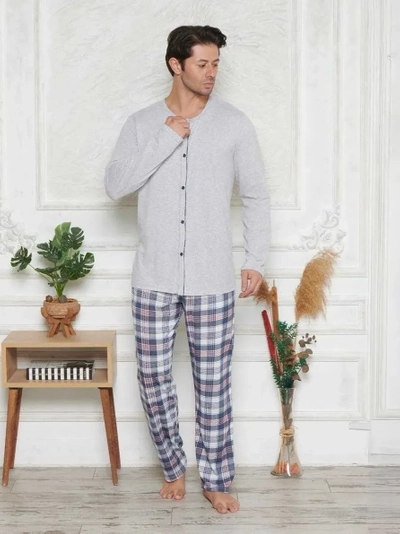 Royalfashion Baumwollherrenpyjamas