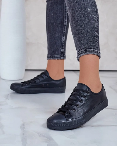 Royalfashion Damen Sneaker aus Öko-Leder Navette