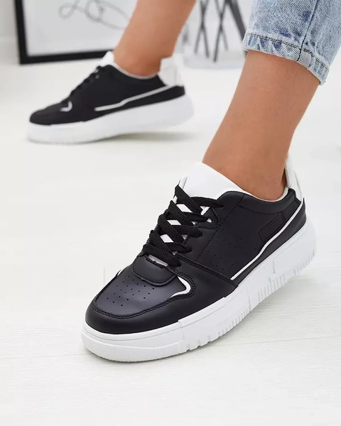 Sportliche Damen-Sneakers in Schwarz Hellar - Schuhe