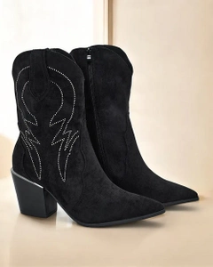 Royalfashion Damen-Cowboystiefel mit Absätzen Konoko