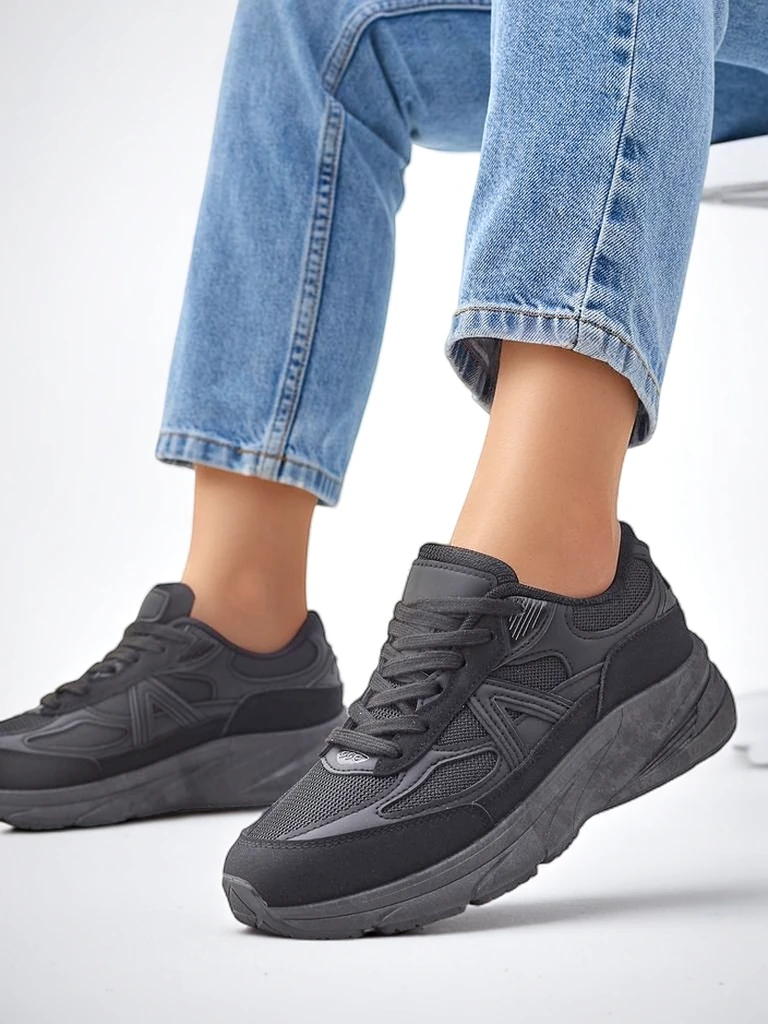 Royalfashion Damensport-Sneakers auf dickerer Sohle Moderax