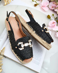 Royalfashion Damen-Espadrilles mit abgetrennten Zehen