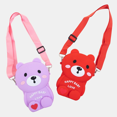 Rote Teddybär-Handtasche - Handtaschen