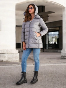 Royalfashion Damen Stepp-Winterjacke