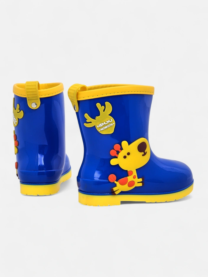 Royalfashion Kinder Gummistiefel mit Good Time Patches
