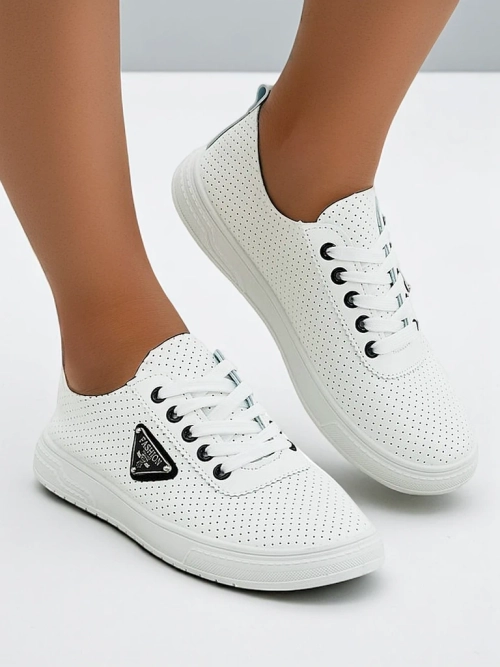 Royalfashion Жіночі спортивні туфлі на шнурівці з принтом Fennie