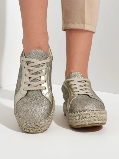 Royalfashion Damensneaker mit Glitzer Sercele