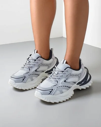 Royalfashion Damen Sportsneakers auf einer dickeren Sohle Nettes