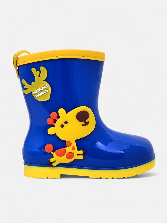 Royalfashion Kinder Gummistiefel mit Good Time Patches