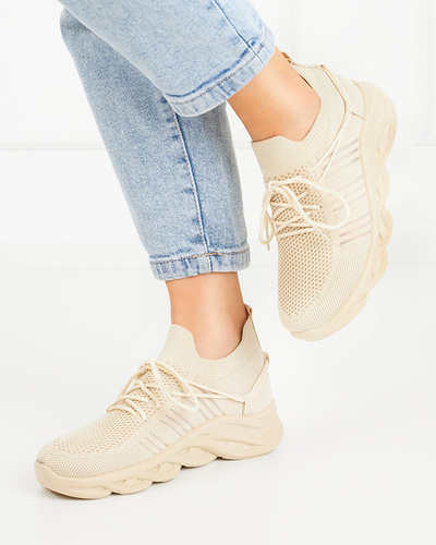 Beige Damen-Sneaker Serinto - Footwear