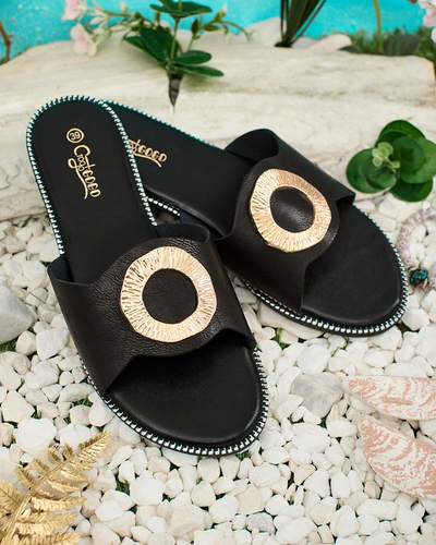 Royalfashion Olerna Damen Flip-Flops mit flacher Sohle