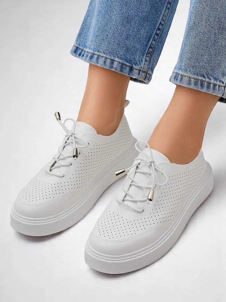 Royalfashion Damen durchlässige Schnürsportchuhe Vaned