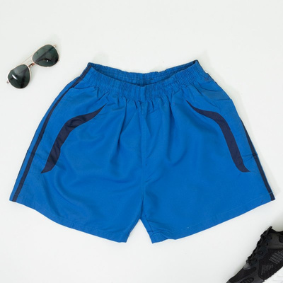 Blaue Sportshorts für Herren - Kleidung