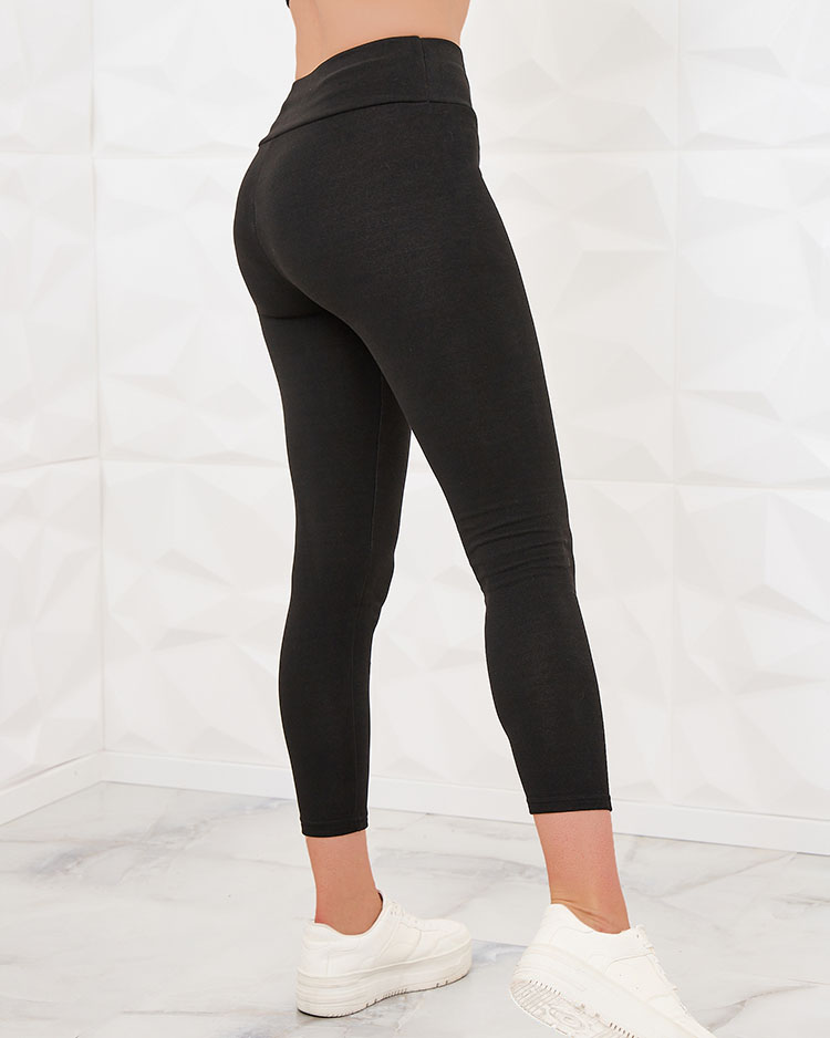 Royalfashion Blaue Damen-Teggings-Hose