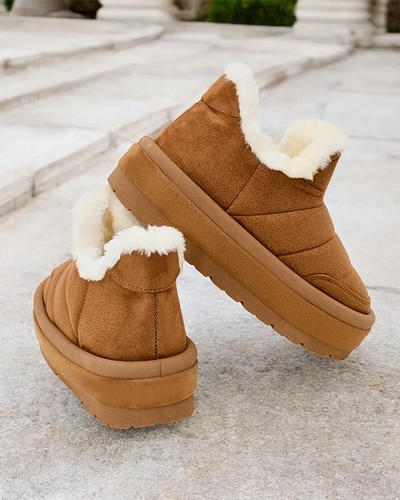 Royalfashion Жіночі короткі черевики Zoeno a'la snow boots