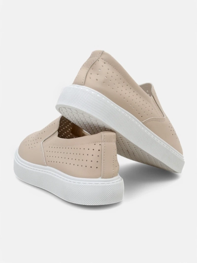 Royalfashion Damen perforierte Slipper Emillia