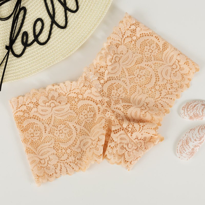 Beige Spitzenhöschen für Damen - Unterwäsche