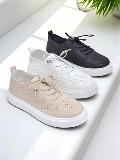 Royalfashion Damen durchlässige Schnürsportchuhe Vaned