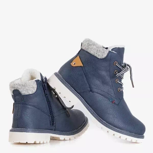 OUTLET Marineblaue isolierte Tiptop-Stiefel für Jungen - Schuhe