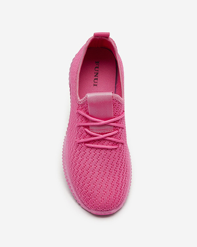 Fuchsia Sportschuhe für Damen aus Stoff Vobbu- Footwear