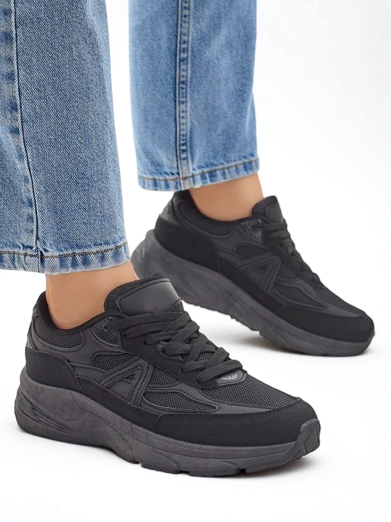 Royalfashion Damensport-Sneakers auf dickerer Sohle Moderax