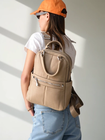 Royalfashion Damen Eco-Leder Rucksack