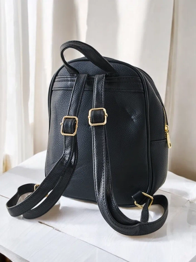 Royalfashion Kleiner Damen-Ökoleder-Rucksack