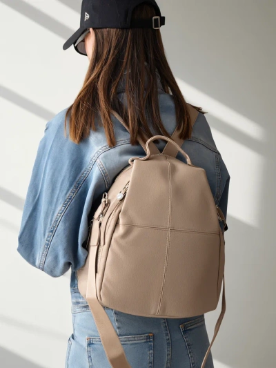 Royalfashion Kleiner Damen-Rucksack aus ökologischem Leder